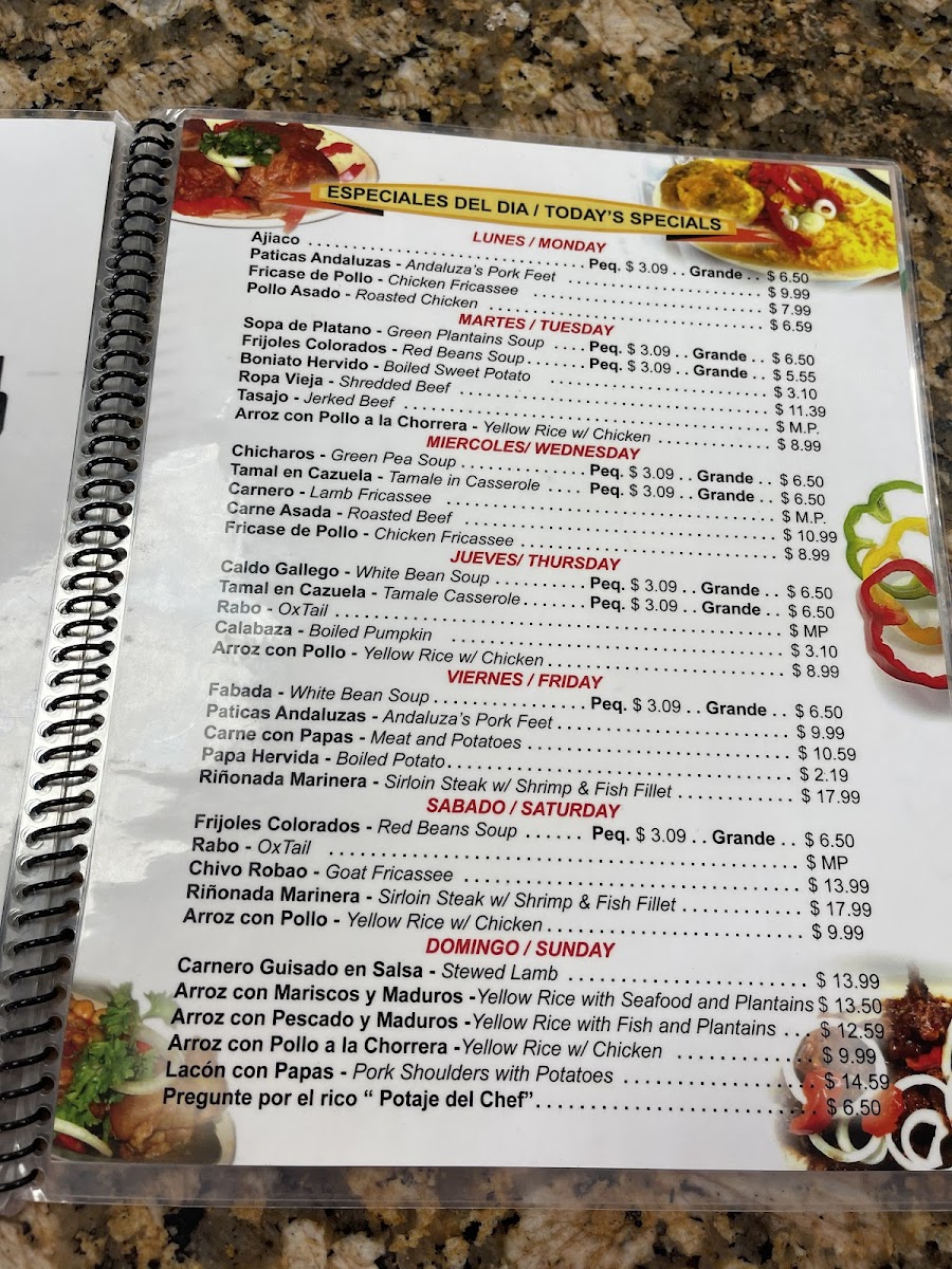 Casa Marin Restaurant Menu - Image 2